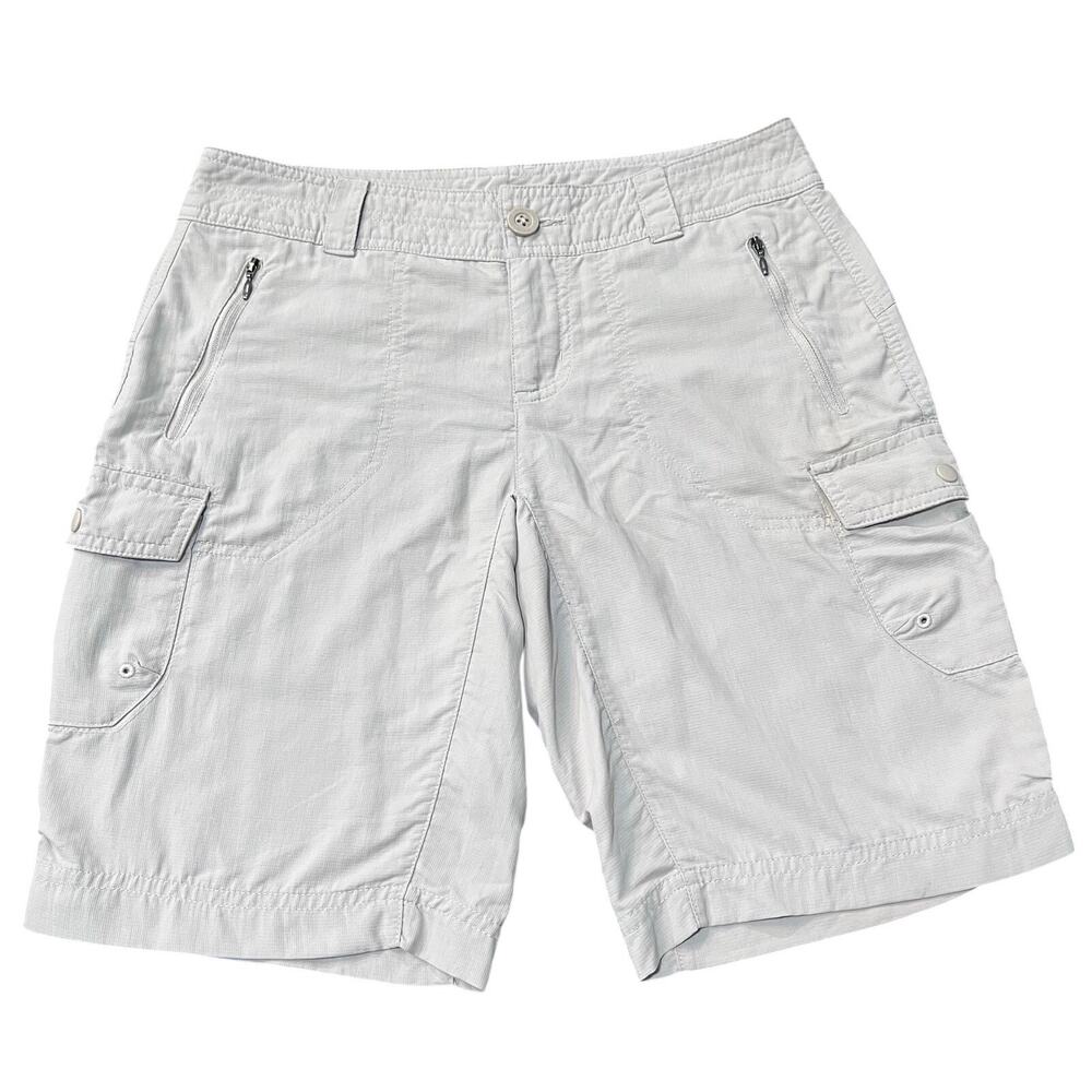 Columbia Women’s Cargo Hiking Outdoor Shorts Beige Sz 4 10L